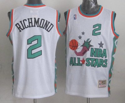 Maillot 2 Richmond 1996 all star game Blanc Homme