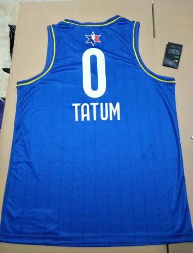 Maillot 0 Tatum 2020 All star game Bleu Homme