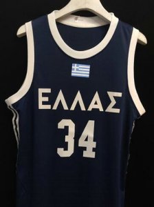 Maillot 34 Antetokounmpog. Greece Team Homme