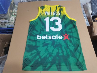 13 VAITKUS Lithuania Basketball Maillot