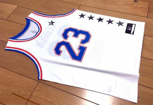 LeBron James 2015 NBA All-Star Game Maillot Blanc