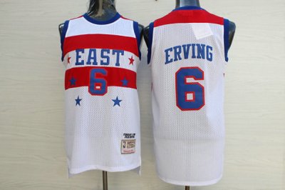 Maillot 6 Erving 1980 all stars Blanc Homme