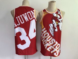 Maillot 34 Olajuwon Rocketss Big Face HWC Homme