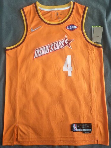 Maillot 4 Suggs 2022 Rising Stars game orange Homme