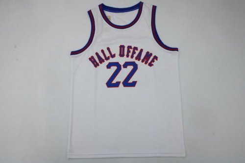 Manu Ginobili 22 Hall of Fame Maillots Blanc