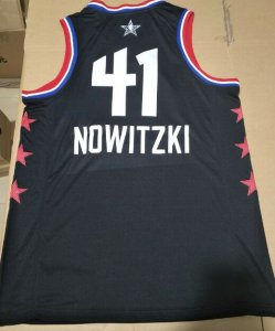 Maillot 41 Nowitzki 2019 All star game Noir Homme