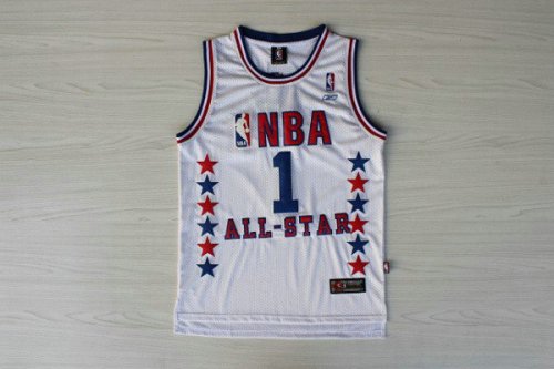 Maillot 1 Mcgrady 2003 All Star Game Blanc Homme