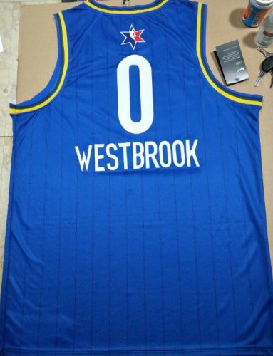 Maillot 0 Westbrook 2020 All star game Bleu Homme