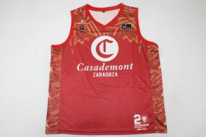 Casademont Zaragoza 2022-23 Rouge Basketball Maillot