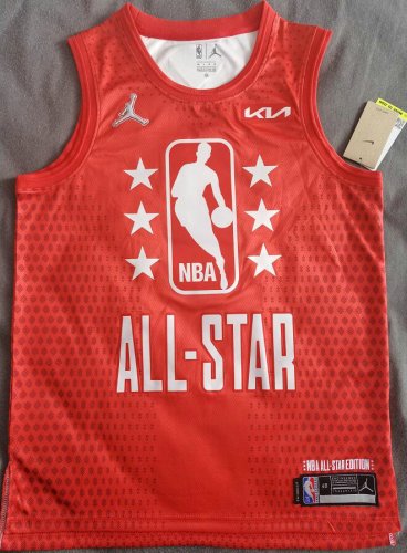 Maillot 0 Tatum 2022 All star game Rouge Homme