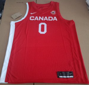 Maillot 0 Dort Canada Team 2023 Rouge Homme