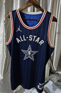 Maillot 0 Tatum 2024 East All star game Marine Homme