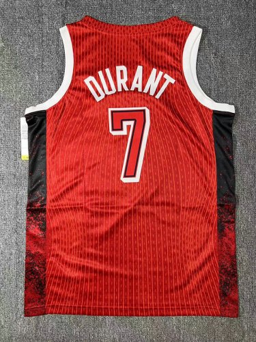 7 Durant 2024 USA Team Maillot Rouge