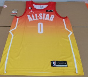 Maillot 0 Tatum 2023 NBA All star games Jaune Homme