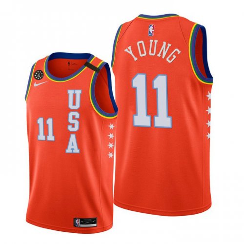 Maillot 11 Young 2020 All-Star Rookie Game USA Homme