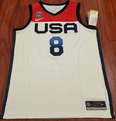 Maillot 8 Banchero 2023 USA Blanc Homme