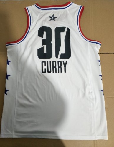 Maillot 30 Curry 2019 All stars game Blanc Homme