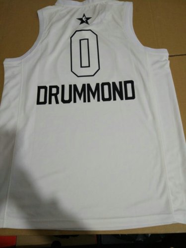 Maillot 0 Drummond 2018 All Star Game Blanc Homme