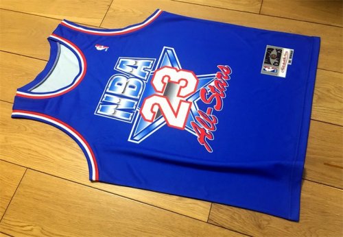 Michael Jordan 1993 NBA All Star East Swingman Maillot Bleu