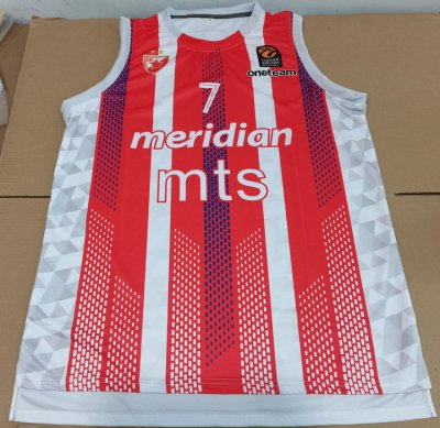 7 Facundo Campazzo Crvena Zvezda Meridianbet Belgrade Maillot