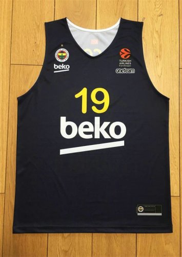 Beko Nando de Colo 19 Fenerbahce Basketball Maillot Noir