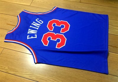 Patrick Ewing 1993 NBA All Star East Swingman Maillot Bleu