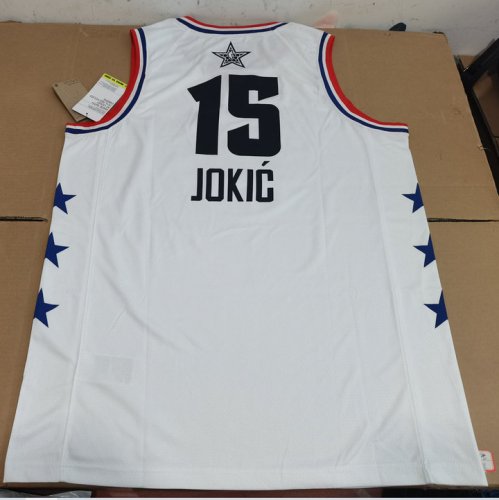 Maillot 15 Jokic 2018 all star game Blanc Homme