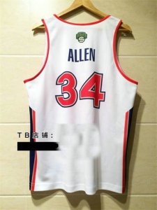 34 Ray Allen All-Star West Blanc 2004-05 Maillot