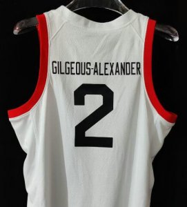 2 Gilgeous-Alexander Canada Basketball 2024 Summer Limited Swingman Maillot Blanc