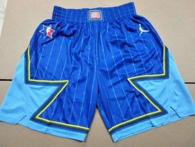 Maillot 2020 All star game shorts Bleu Imprimé