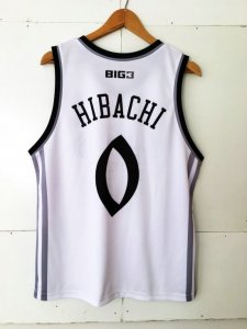 Hibachi 0 Big 3 Enemies Basketball Maillot Blanc