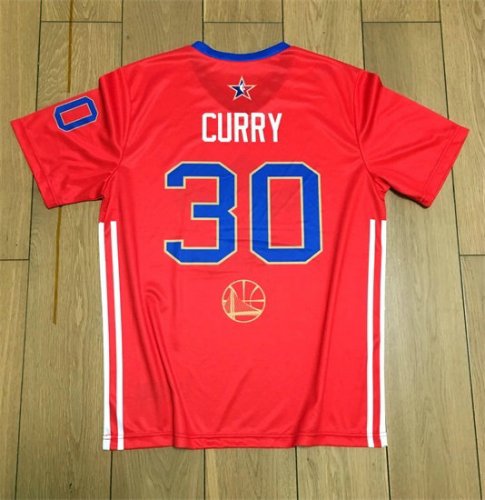 Stephen Curry 2014 NBA All Star Maillot Swingman NOLA Sleeve Sewn