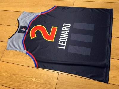 Kawhi Leonard 2017 NBA All Star Maillot San Antonio Spurs Noir