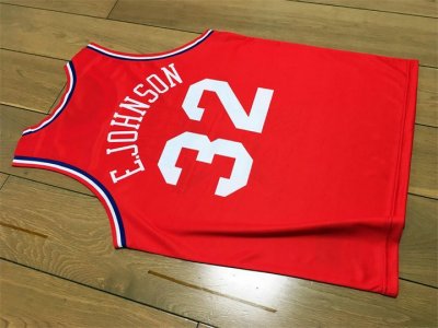 Magic Johnson 1991 NBA All Star Game Swingman Maillot Rouge