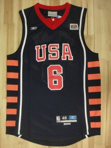 Maillot tracy mcgrady usa dream basketball team 6 2004 Bleu Homme