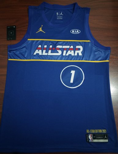 Maillot 1 Williamson 2021 All star game Bleu Homme