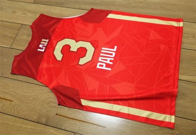 Chris Paul 2011 NBA ALL STAR GAME Maillot CP3 Rouge