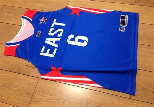 Miami Heat 6 Lebron James 2013 NBA East All-star Maillot