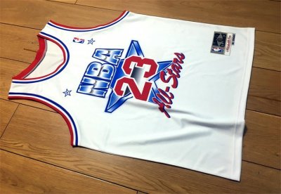 Michael Jordan 1991 NBA All-Star East Maillot Blanc