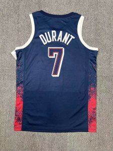 7 Durant 2024 Olympic Games USA Team Dark Bleu Fan Edition