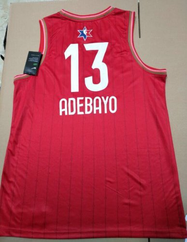 Maillot 13 Adebayo 2020 All star game Rouge Homme