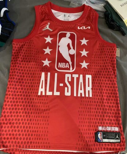 Maillot 22 Wiggins 2022 All star game Rouge Homme