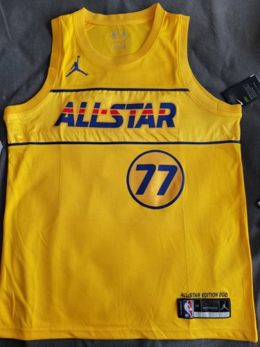 Maillot 77 Doncic 2021 All star game Jaune Homme