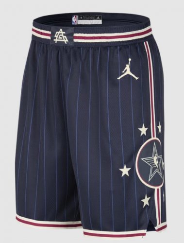 Maillot 2024 East All star game shorts Marine Homme