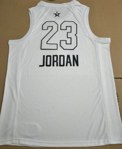 Maillot 23 Jordan 2018 all star game Blanc Homme