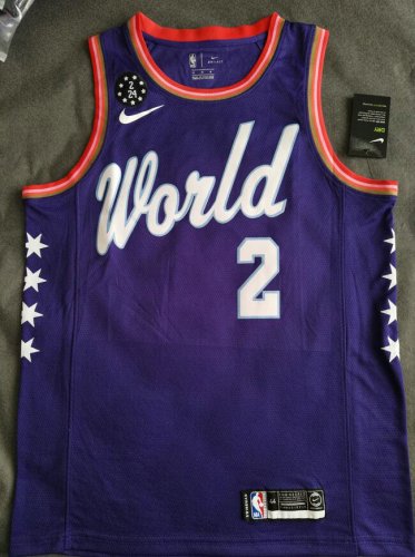 Maillot 2 Gilgeous-Alexander 2020 Rising star World Team Homme