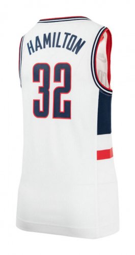 Nike 32 Hamilton UConn Huskies 2021-22 Alternate Maillot Blanc