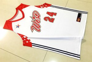 Kobe Bryant 2007 NBA All Star West Maillot Blanc