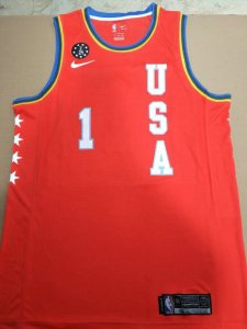 Maillot 1 Williamson 2020 All-Star Rookie Game USA Homme