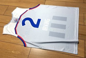 Kyrie Irving 2017 East NBA All Star Grey Maillot